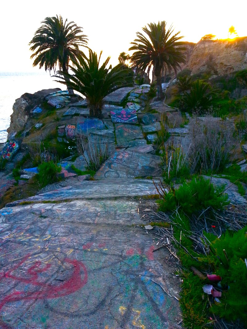 sunken city sunset
