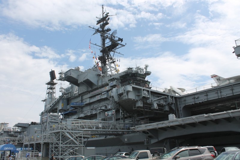 The carrier from outside