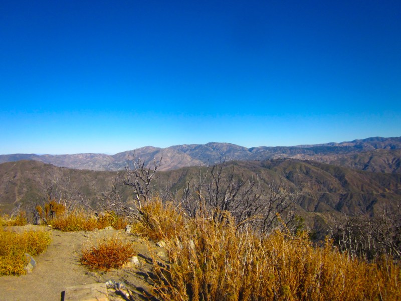 view at the top of san gabriel