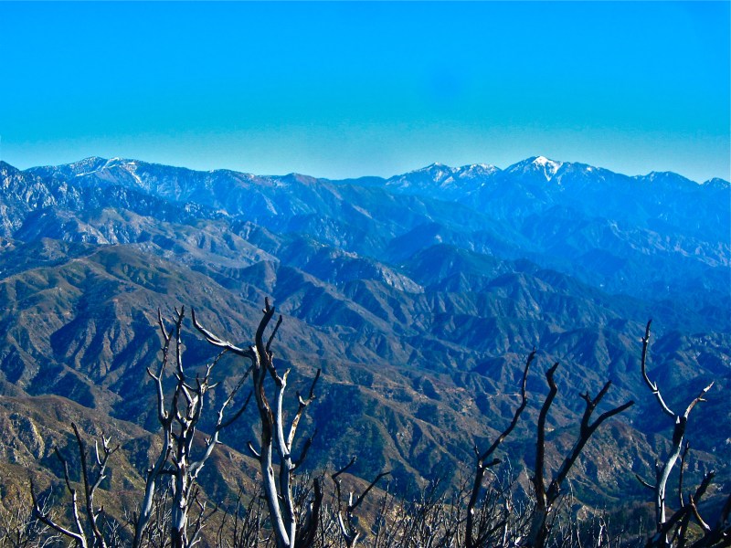View from the top of San Gabriel peak