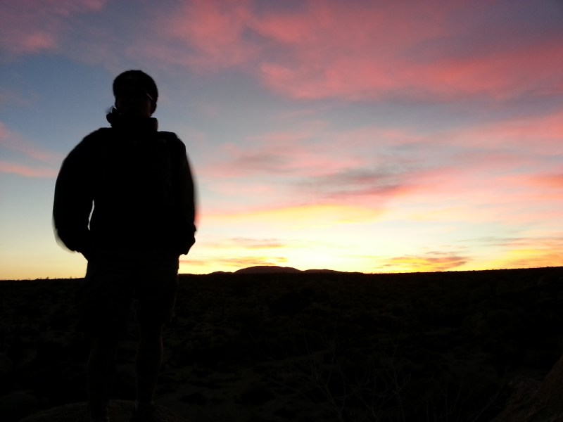 Me at sunset. One of the best i've ever seen!