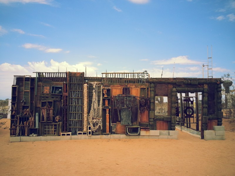 Noah Purifoy's Outdoor desert art museum