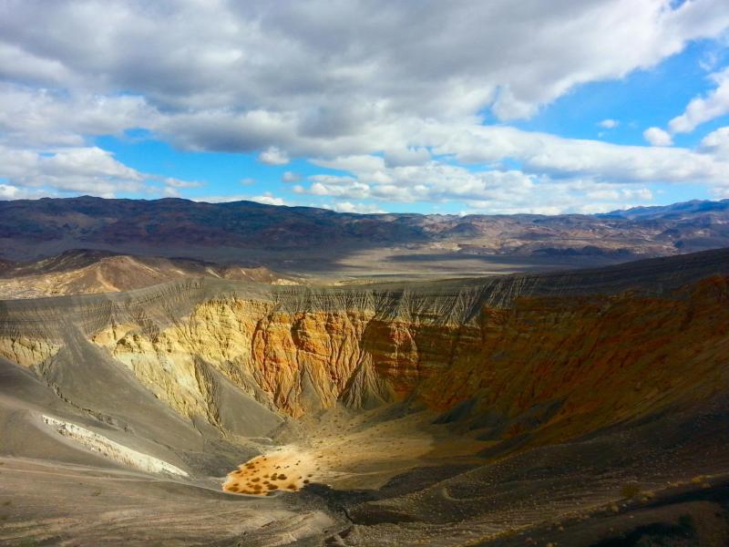 ubehebe crater death valley